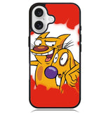 cat and dog Z1329 iPhone 16 Case