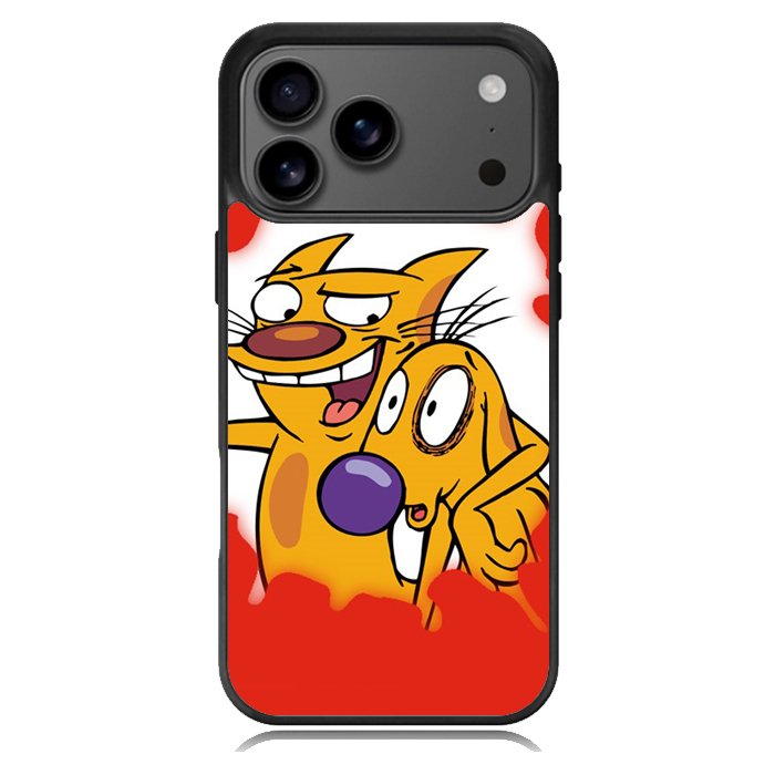 cat and dog Z1329 iPhone 17 Pro Case