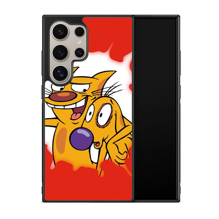 cat and dog Z1329 Samsung Galaxy S24 Ultra 5G Case