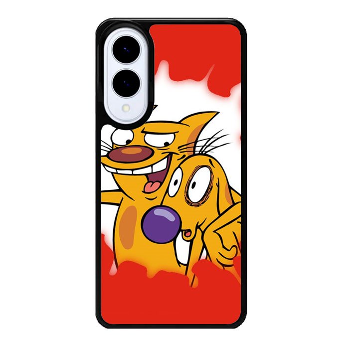 cat and dog Z1329 Samsung Galaxy S25 Edge Case