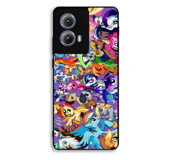 My Little Pony Collage Motorola Moto Edge 2024 Case FE6432