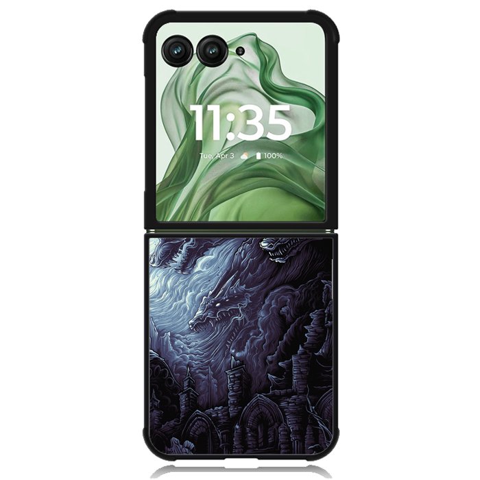 The Earth Itself Z1392 Motorola Moto Razr+ Plus 2024/2025 Case, Motorola Razr 50 Ultra/50s Ultra Case