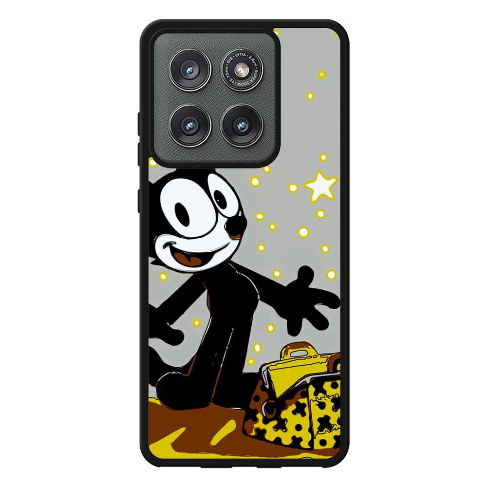 Felix The Cat Dictionary Z1401 Motorola Moto Edge 2025 Case