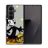 Felix The Cat Dictionary Z1401 Samsung Galaxy Z Fold 7 Case
