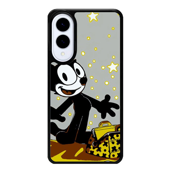 Felix The Cat Dictionary Z1401 Samsung Galaxy S25 Edge Case