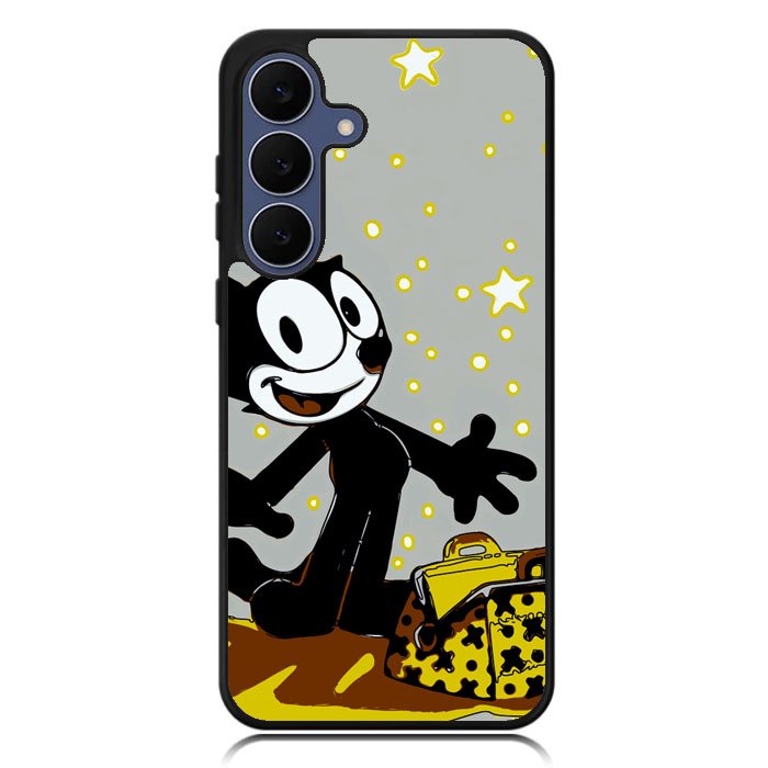 Felix The Cat Dictionary Z1401 Samsung Galaxy S25 FE Case