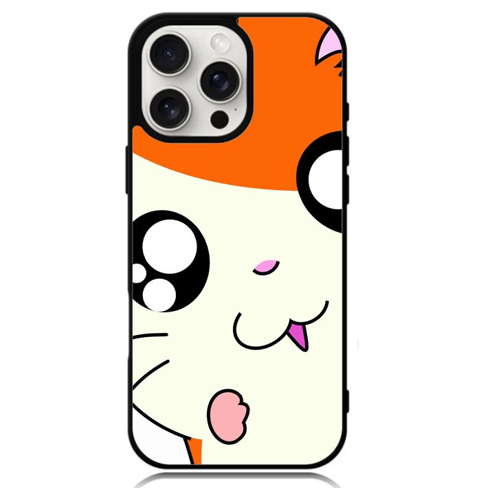 Hamtaro Z1403 iPhone 16 Pro Max Case