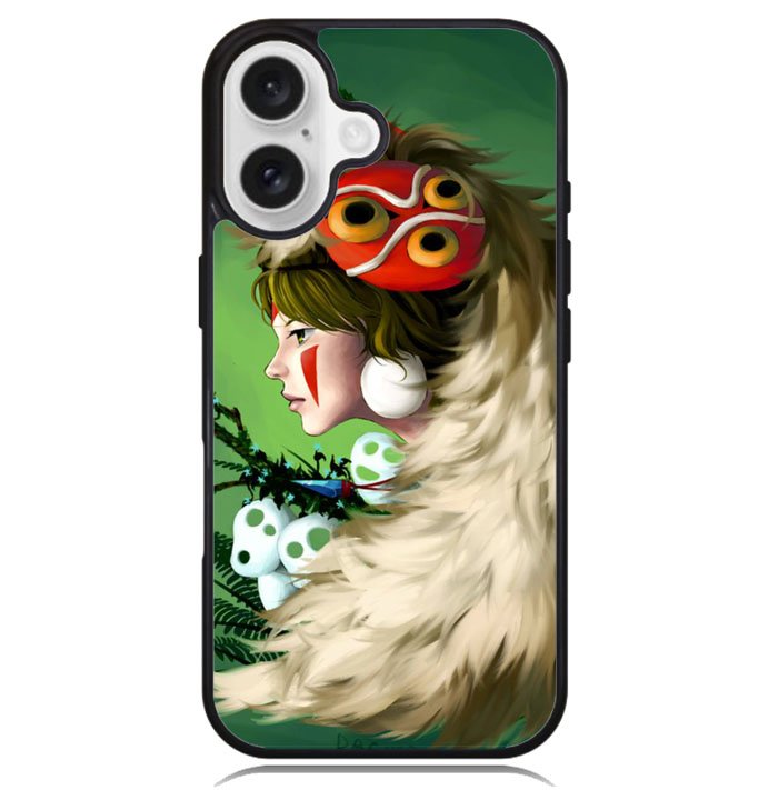 Princess Mononoke Fan Art Z1409 iPhone 16 Case