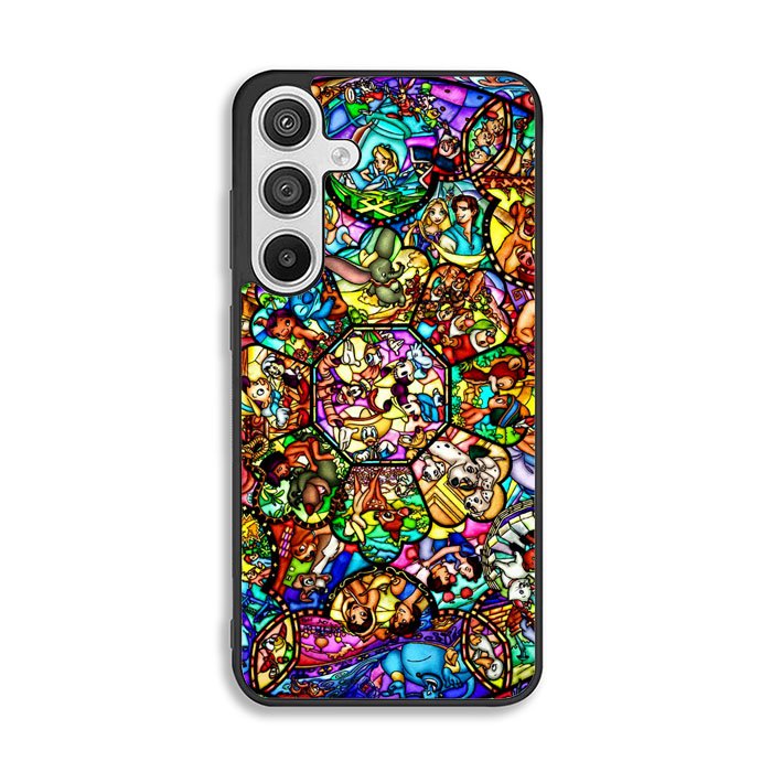 All Disney Heroes Stained Glass Samsung Galaxy A26 Case FE3024