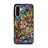 All Disney Heroes Stained Glass Samsung Galaxy A36 Case FE7509