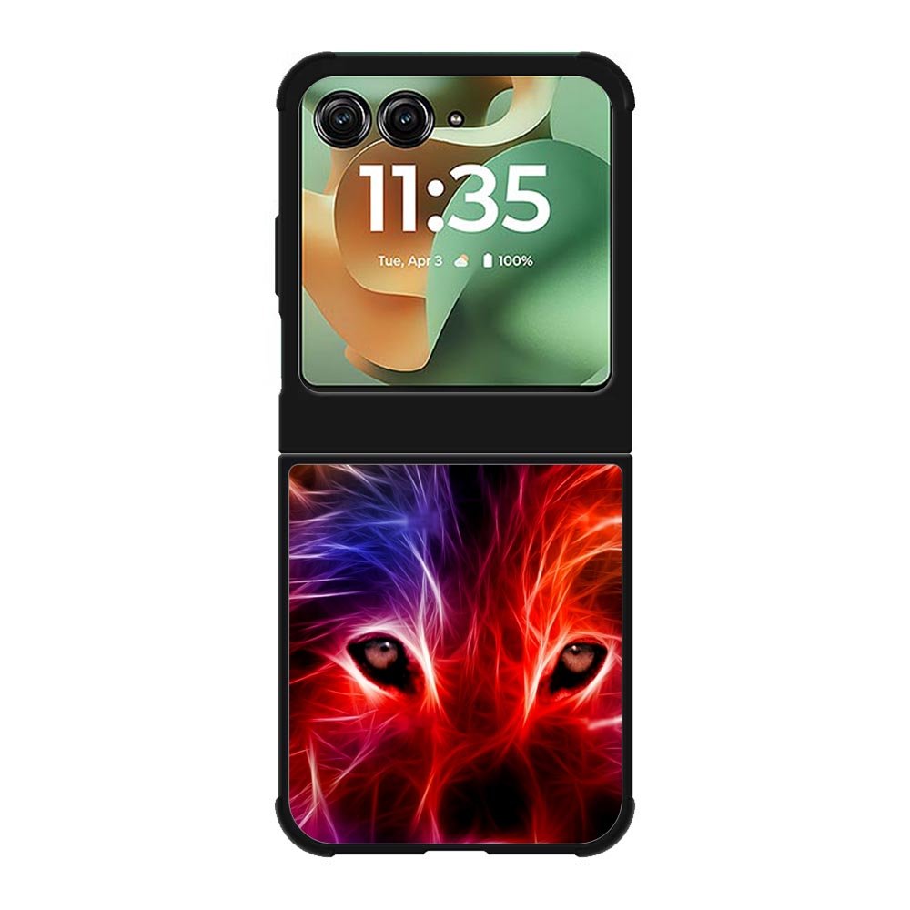 wolf glow line Z1432 Motorola Moto RAZR 2025 Case