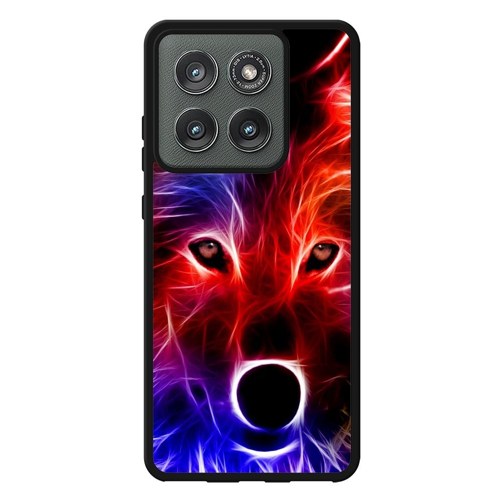 wolf glow line Z1432 Motorola Moto Edge 2025 Case