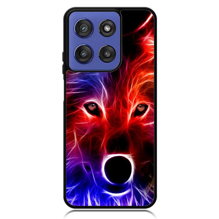 wolf glow line Z1432 Motorola Moto G Stylus 5G 2025 Case