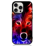 wolf glow line Z1432 iPhone 16 Pro Case