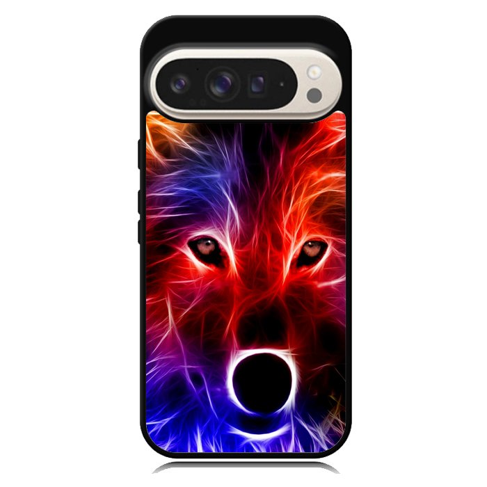 wolf glow line Z1432 Google Pixel 9 Pro XL Case