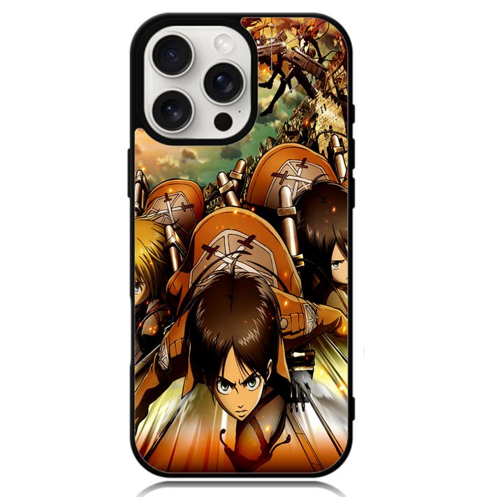 Attack on Titan shingeki no kyojin Z1502 iPhone 16 Pro Case