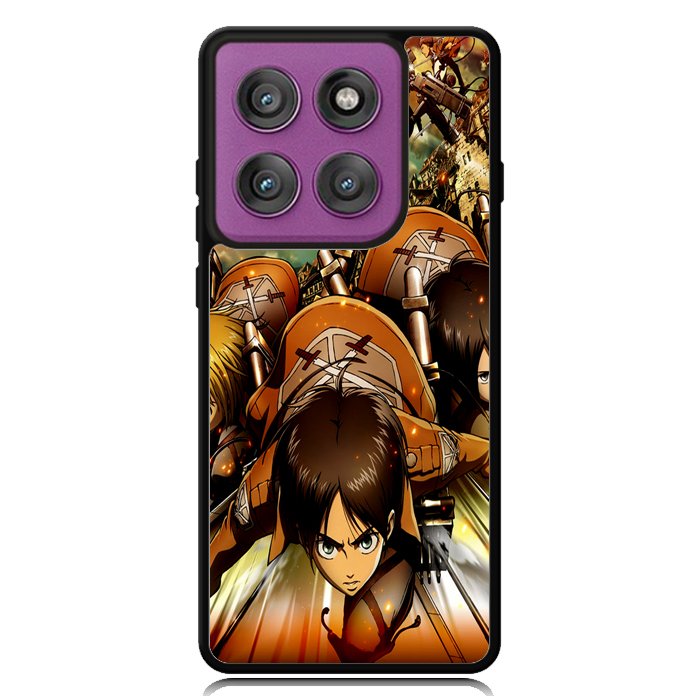 Attack on Titan shingeki no kyojin Z1502 Motorola Moto Edge 2025 | Moto Edge 60 Fusion | Moto Edge 60 Pro Case