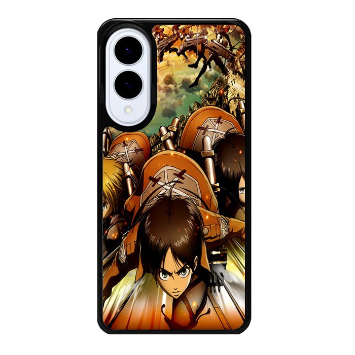 Attack on Titan shingeki no kyojin Z1502 Samsung Galaxy S25 Edge Case