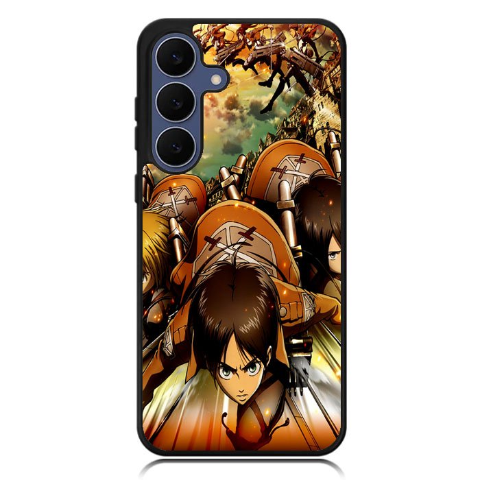 Attack on Titan shingeki no kyojin Z1502 Samsung Galaxy S25 FE Case