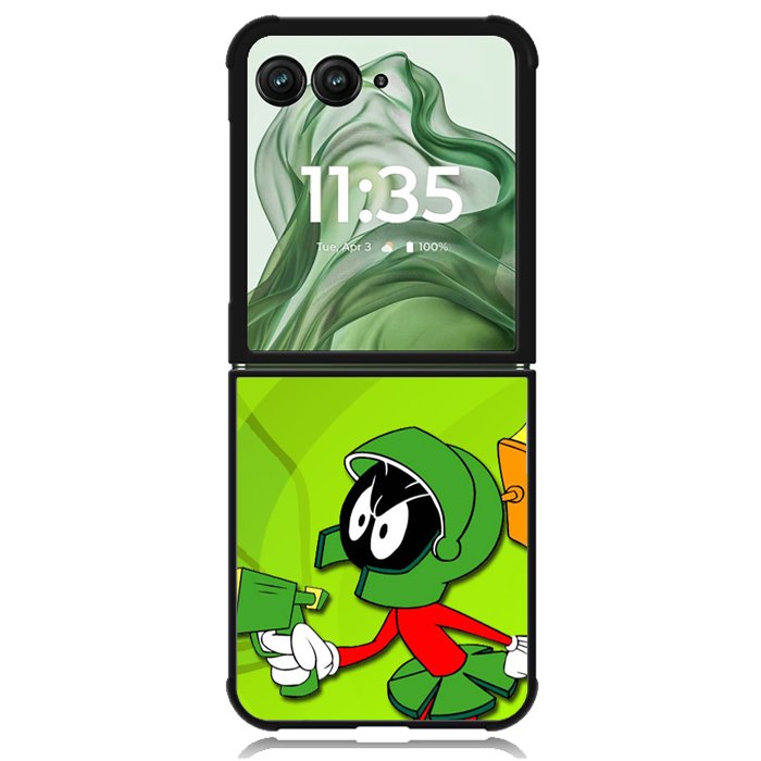 Marvin The Martian 2 Z1526 Motorola Moto Razr+ Plus 2024/2025 Case, Motorola Razr 50 Ultra/50s Ultra Case