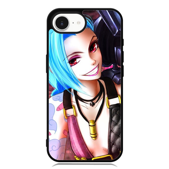 Jinx League of Legends Fan Art iPhone 16e Case FE1161