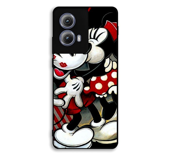 Hugs and Kisses Mickey Minnie mouse Motorola Moto Edge 2024 Case FE0421