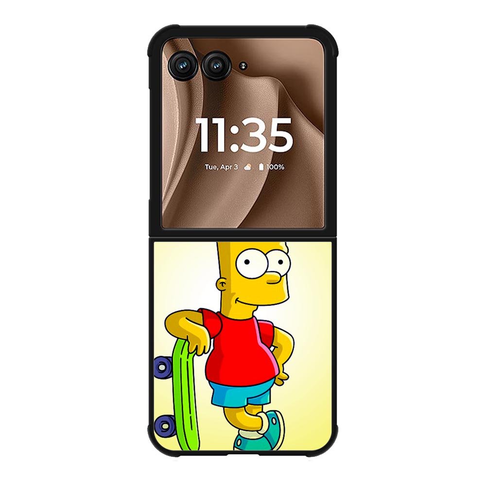 bart simpsons  Z1606 Motorola Moto RAZR Plus 2025 Case