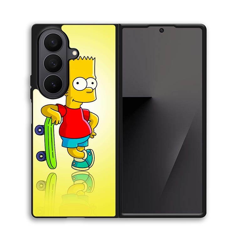 bart simpsons  Z1606 Samsung Galaxy Z Fold 7 Case