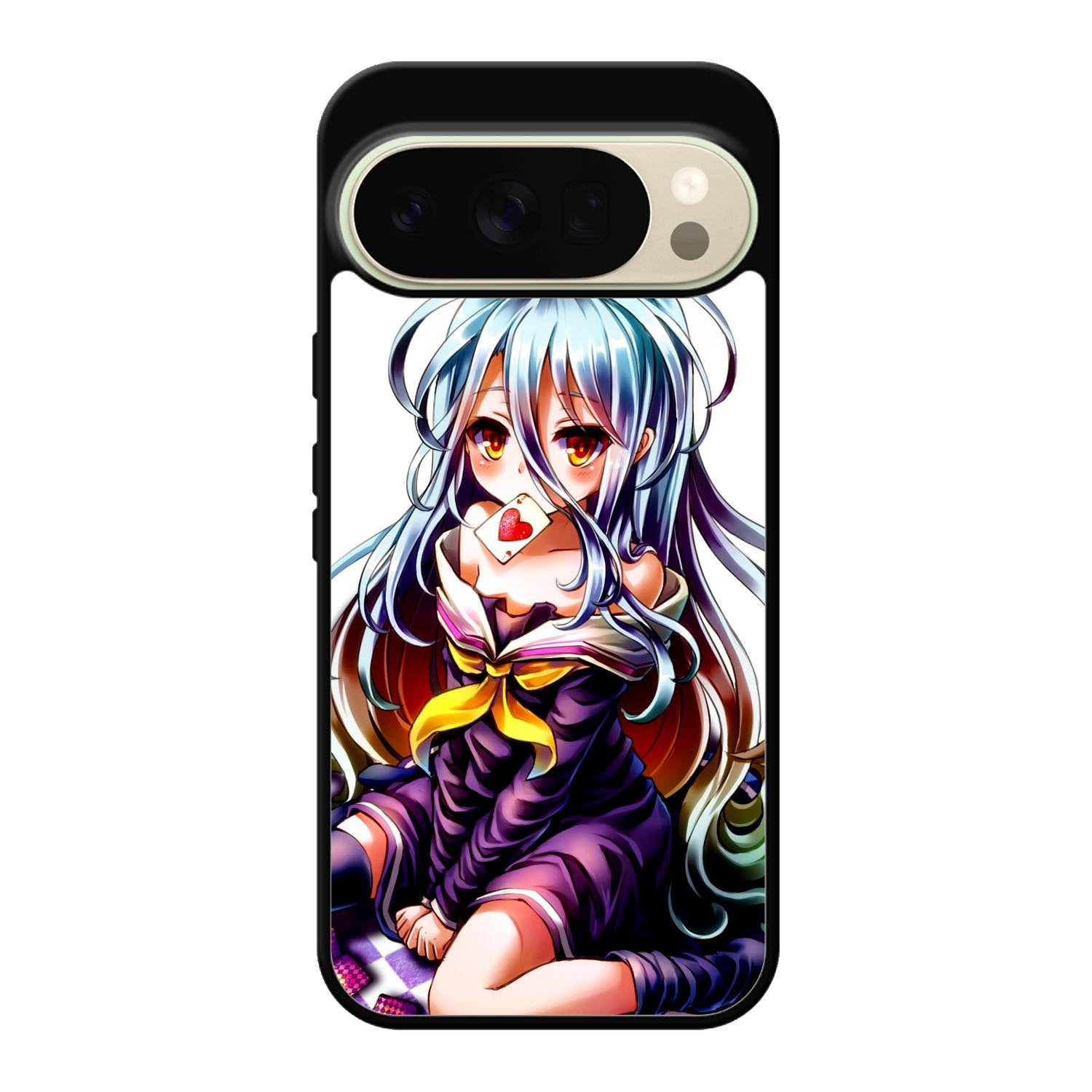 no game no life shiro render Z1645 Google Pixel 10 Pro Case