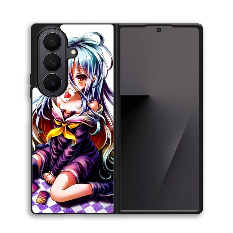 no game no life shiro render Z1645 Samsung Galaxy Z Fold 7 Case