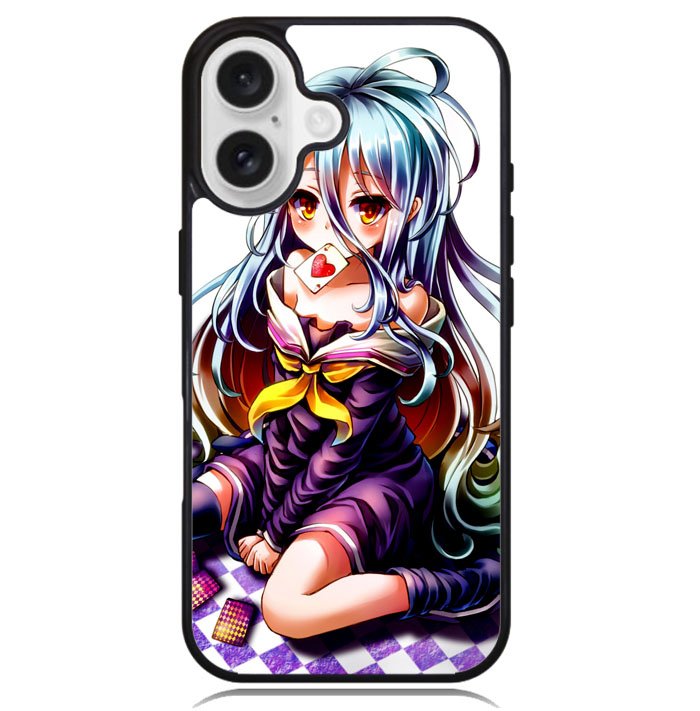 no game no life shiro render Z1645 iPhone 16 Case