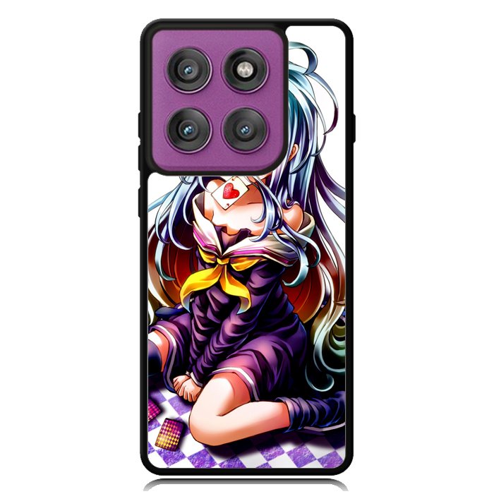 no game no life shiro render Z1645 Motorola Moto Edge 2025 | Moto Edge 60 Fusion | Moto Edge 60 Pro Case