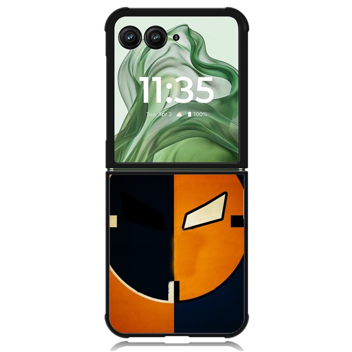 Deathstroke Minimalis Z1653 Motorola Moto Razr+ Plus 2024/2025 Case, Motorola Razr 50 Ultra/50s Ultra Case