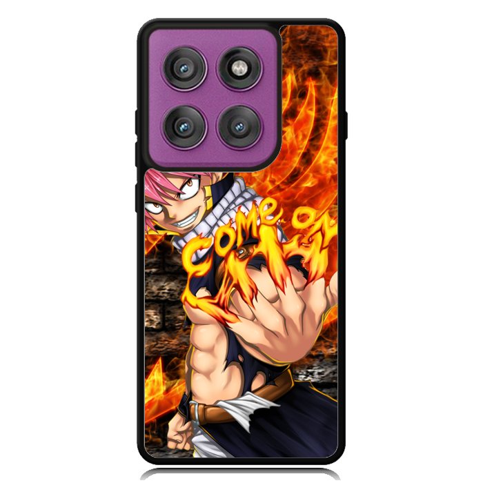 natsu fairy tail Z2124 Motorola Moto Edge 2025 | Moto Edge 60 Fusion | Moto Edge 60 Pro Case