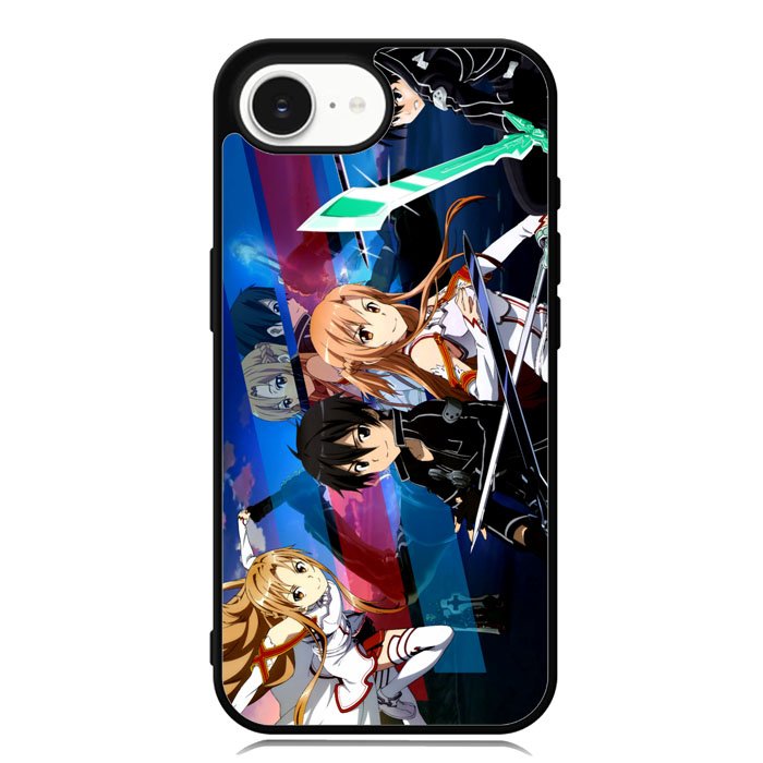 sword art online kirito and asuna iPhone 16e Case FE1171