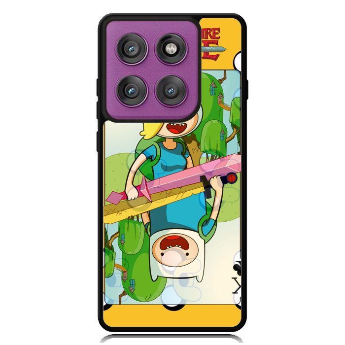 adventure time finn x fionna Z2397 Motorola Moto Edge 2025 | Moto Edge 60 Fusion | Moto Edge 60 Pro Case