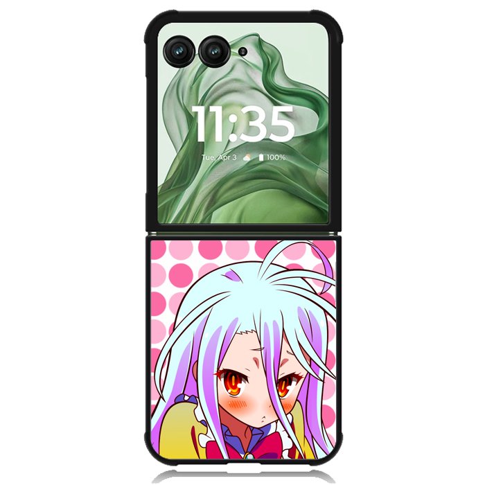 no game no life Z2648 Motorola Moto Razr+ Plus 2024/2025 Case, Motorola Razr 50 Ultra/50s Ultra Case