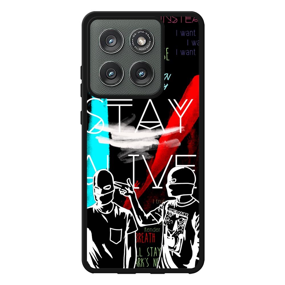 Twenty One Pilots Stay Alive Z2787 Motorola Moto Edge 2025 Case
