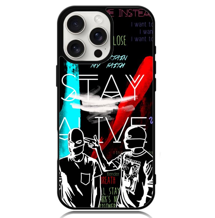 Twenty One Pilots Stay Alive Z2787 iPhone 16 Pro Case