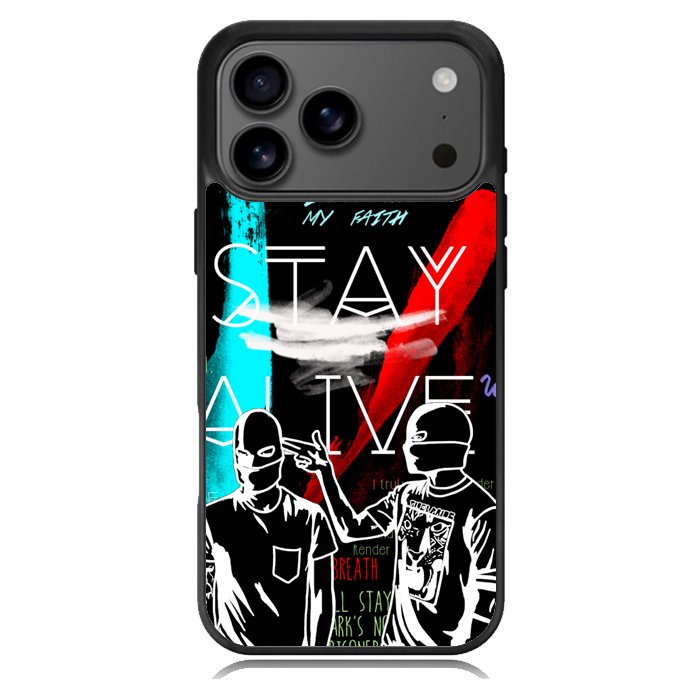Twenty One Pilots Stay Alive Z2787 iPhone 17 Pro Max Case