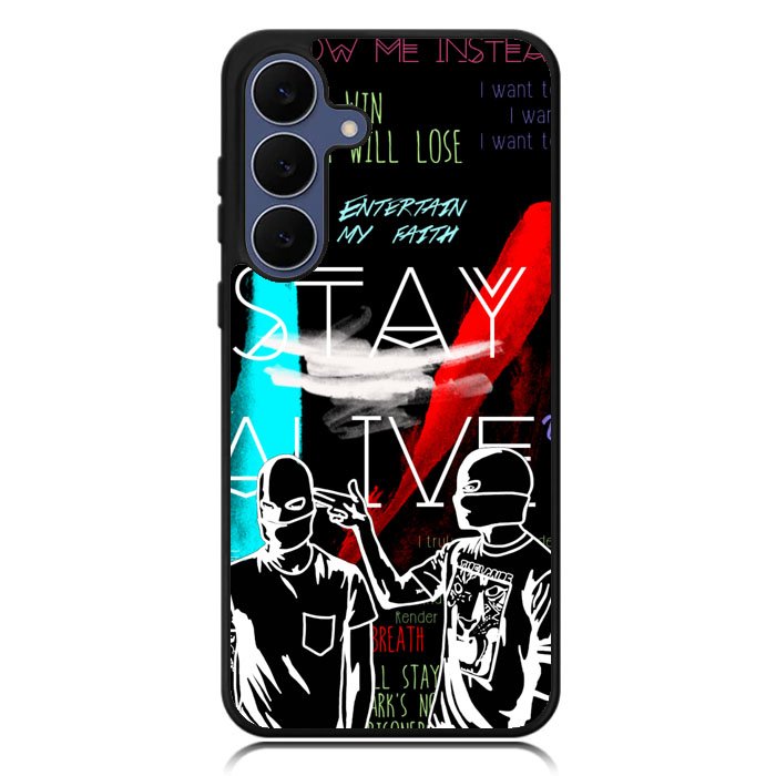 Twenty One Pilots Stay Alive Z2787 Samsung Galaxy S25 FE Case