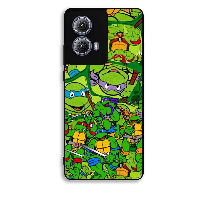Teenage Mutant Ninja Turtles Collage 1st Motorola Moto Edge 2024 Case FE1544