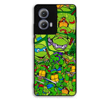 Teenage Mutant Ninja Turtles Collage 1st Motorola Moto Edge 2024 Case FE1544