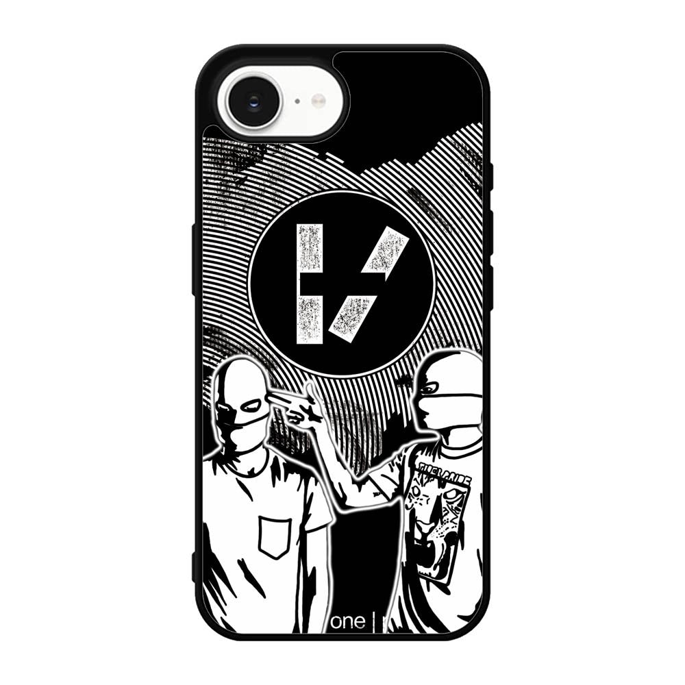 Twenty One Pilots Monochrome Z2800 iPhone 17e Case