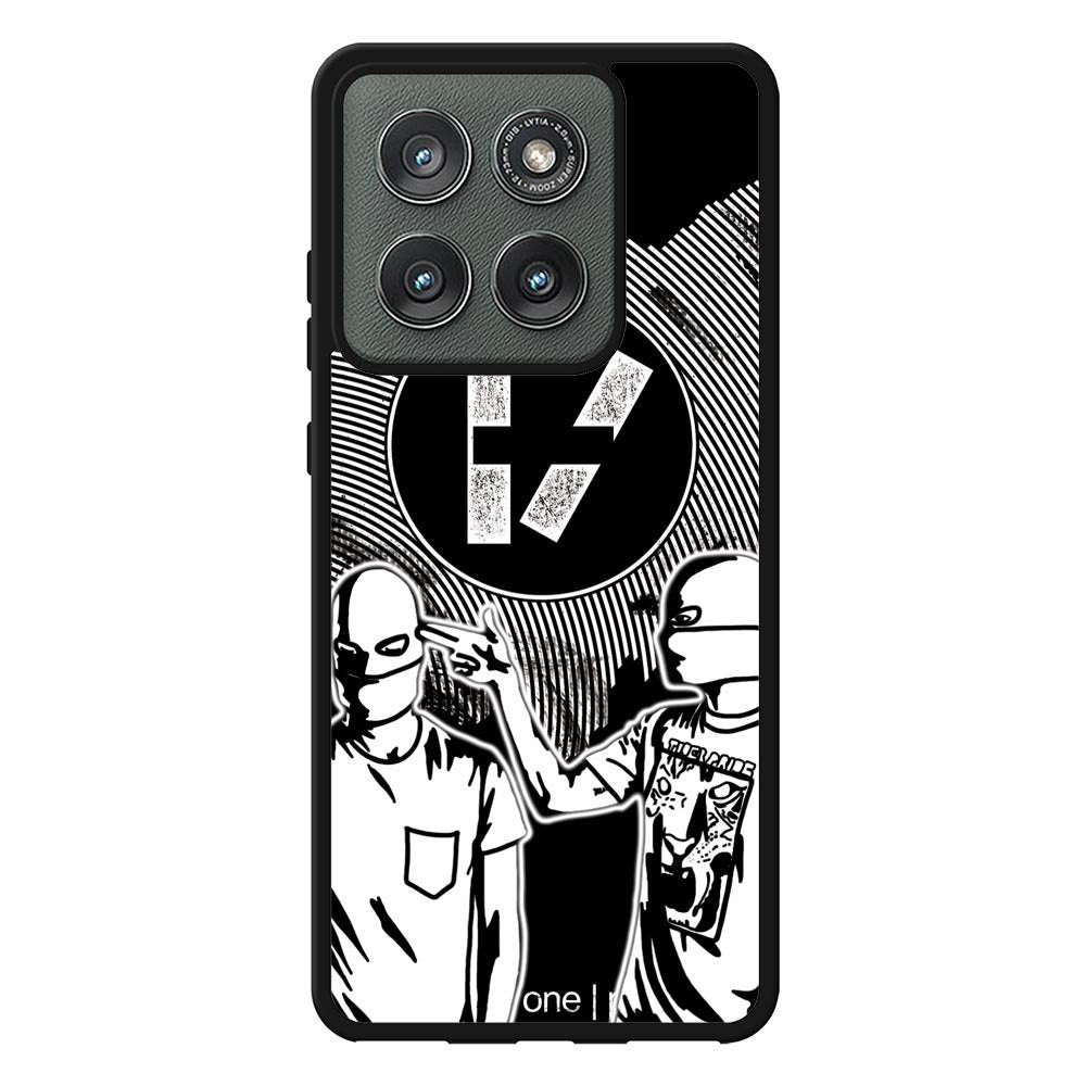 Twenty One Pilots Monochrome Z2800 Motorola Moto Edge 2025 Case