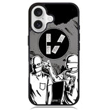 Twenty One Pilots Monochrome Z2800 iPhone 16 Case