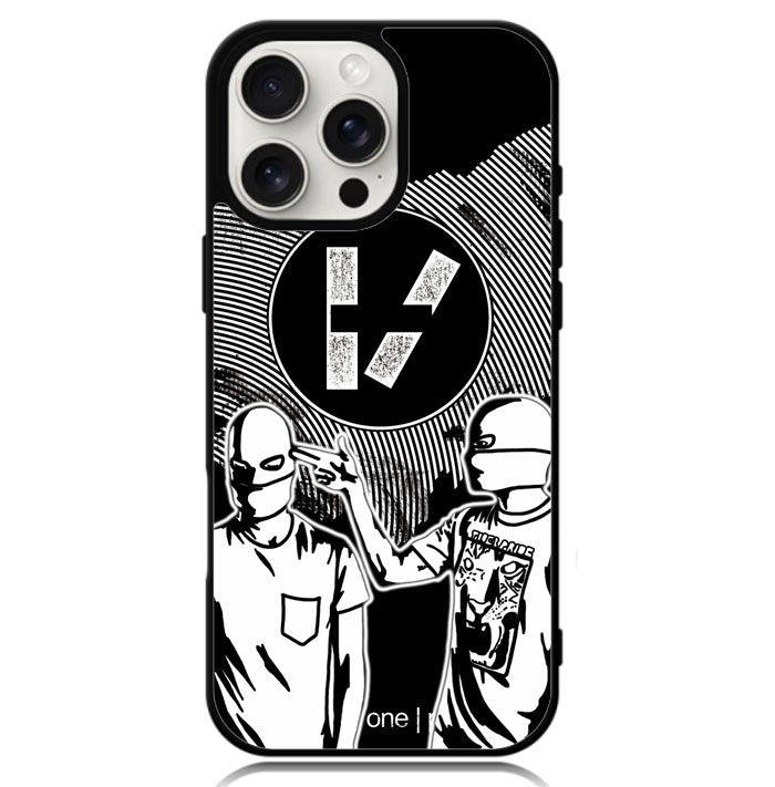 Twenty One Pilots Monochrome Z2800 iPhone 16 Pro Case