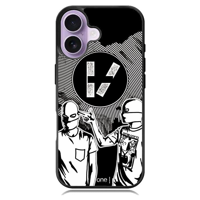 Twenty One Pilots Monochrome Z2800 iPhone 17 Case
