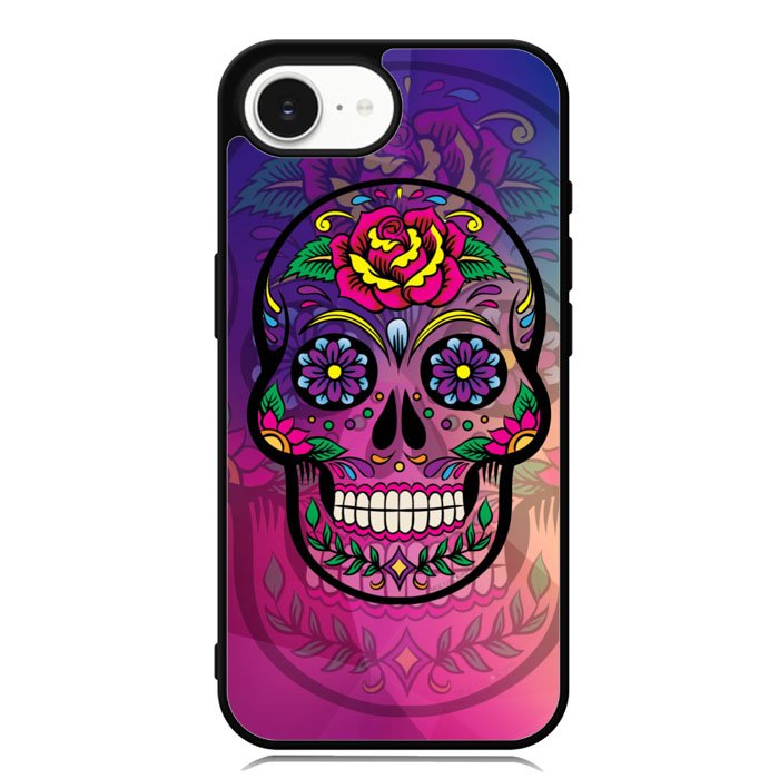 Sugar Skull Colorful  iPhone 16e Case FE1197