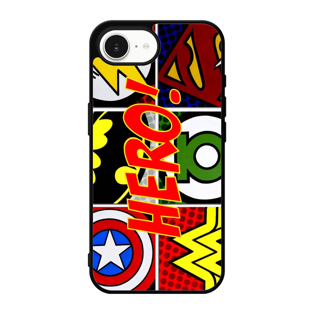 Pop Comic Super Hero Logo Z2840 iPhone 17e Case
